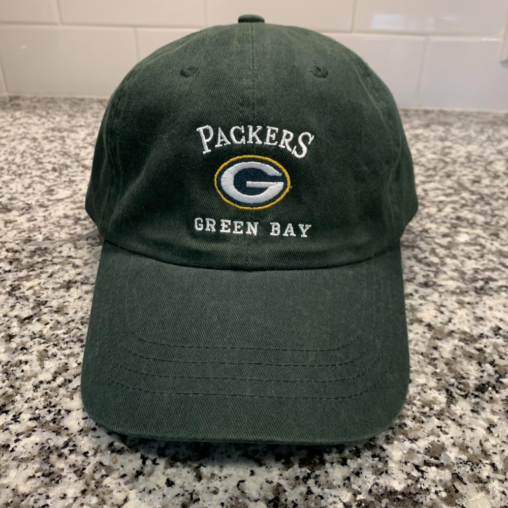 Vintage Green Bay Packers Hat Cap‎ Strap Back One Size NFL Football Pro Player
